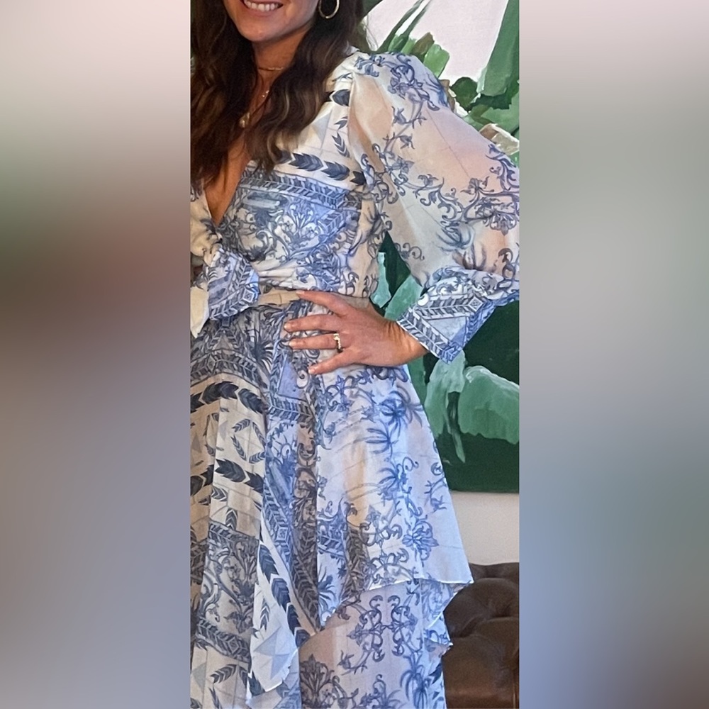 PatBO Amalfi Two-Piece Maxi Dress Set - Picture 5 of 5